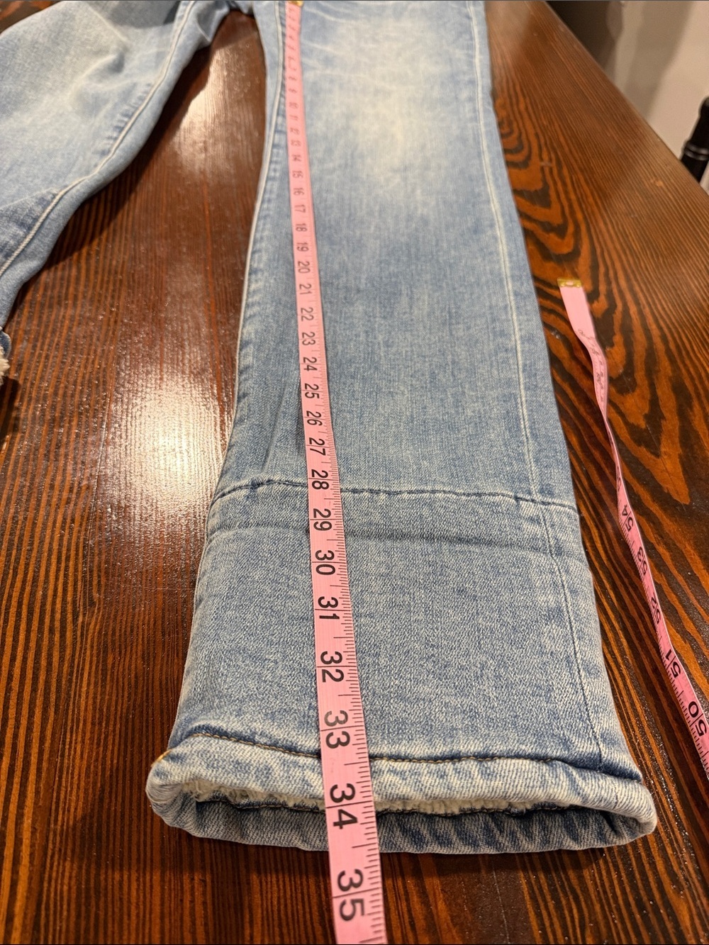 Judy Blue High Waist Shearling
Cuff Straight Jeans size 26 waist - Picture 5 of 11